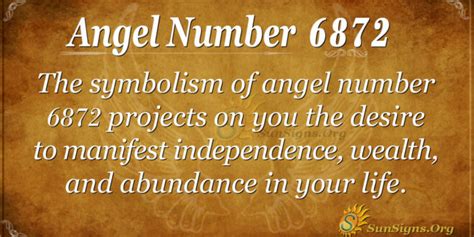 Angel Number 6872 Meaning: Flexibility With Persistence.